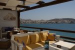 Blu Blu Lounge - Mykonos Cafe with social ambiance