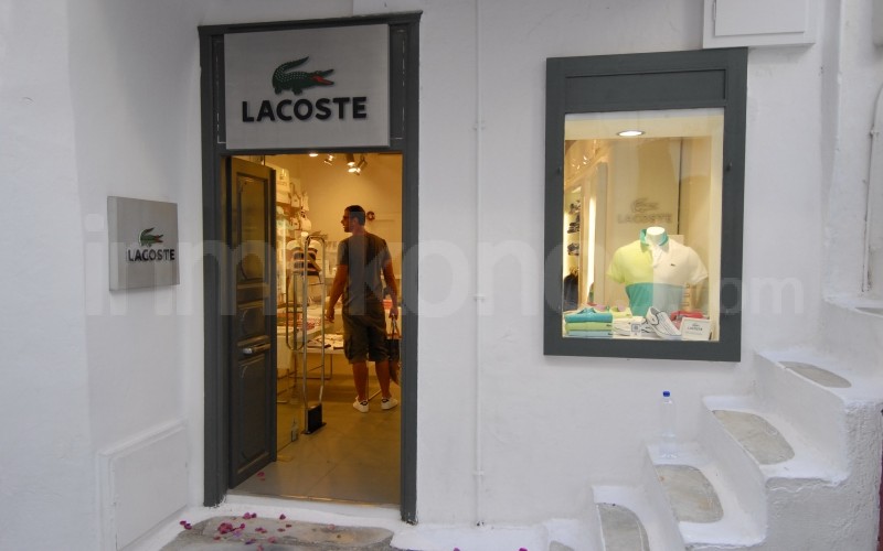 Lacoste - Lacoste Store - Mykonos, Greece Lacoste - _MYK1334 - Mykonos, Greece