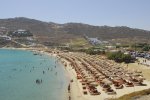 Kalo Livadi Beach - Mykonos Beach with parking transportation