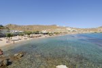 Paradise Beach - Mykonos Beach with umbrellas facilities