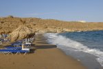 Lia Beach - Mykonos Beach with umbrellas facilities