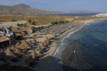 Agia Anna Beach (Kalafatis) - Mykonos Beach with umbrellas facilities