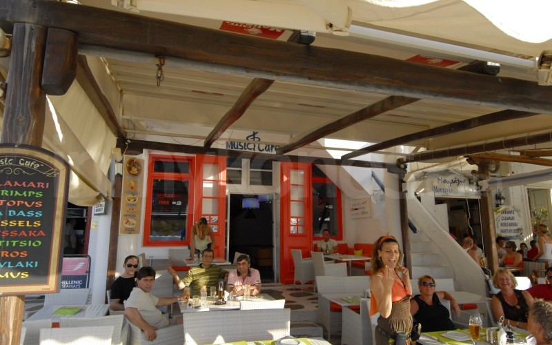 Music Cafe - - Mykonos, Greece Music Cafe - _MYK1411 - Mykonos, Greece
