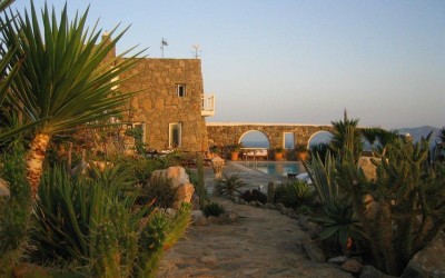 The Stone Villa - SunriseGardens.jpg - Mykonos, Greece